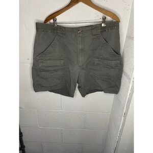 Flyers Gray Cargo Shorts, Size 38